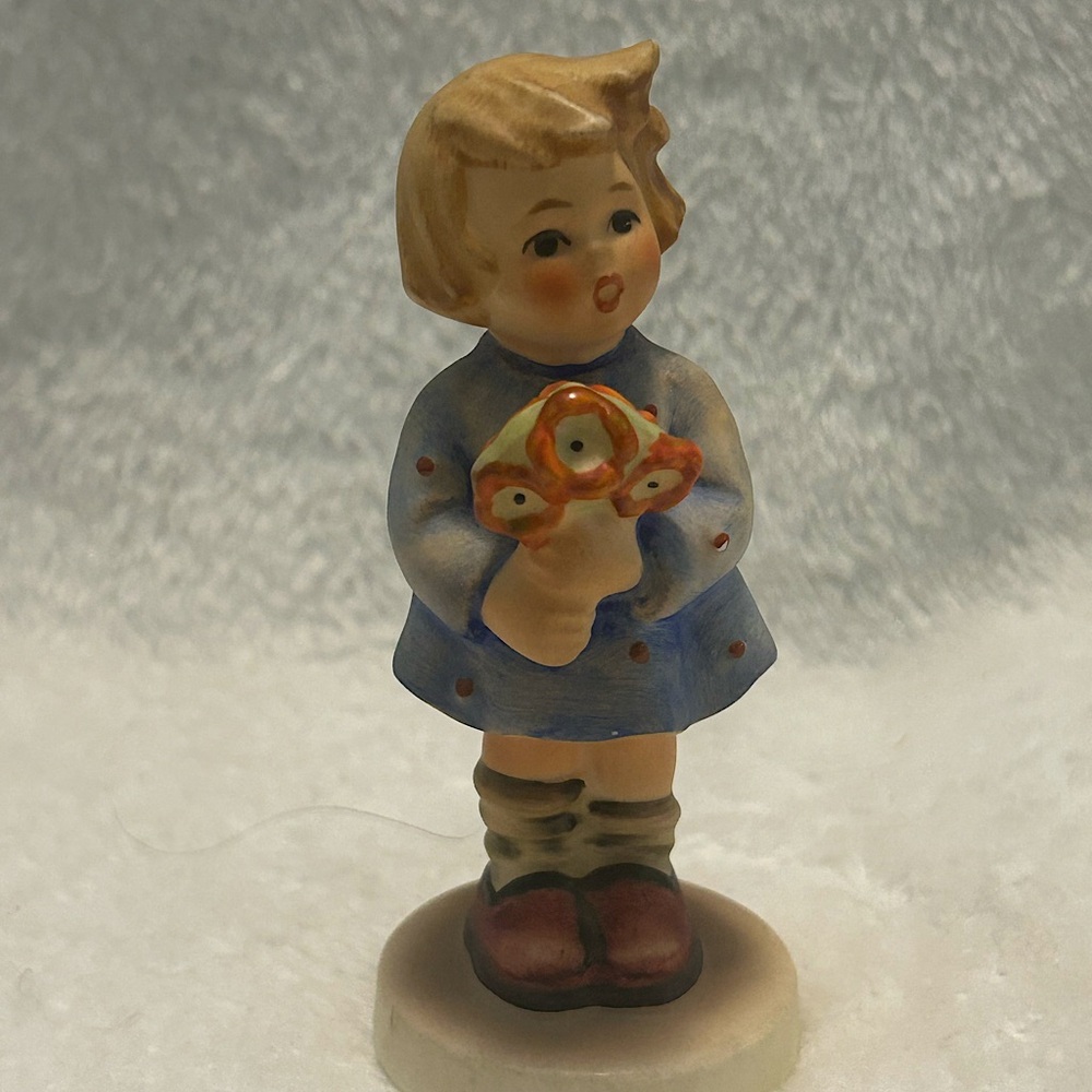 Goebel German porcelain girl figurine.